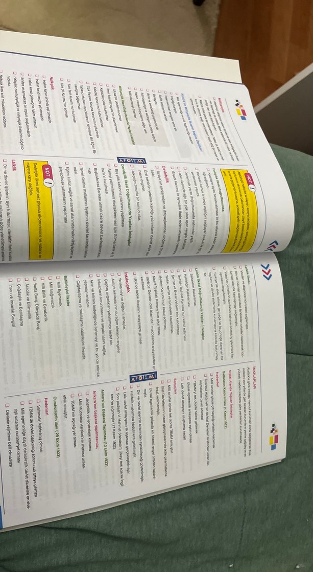 TYT Sosyal Bilimler Konu Özeti Kitabı apotemi - Görsel 3