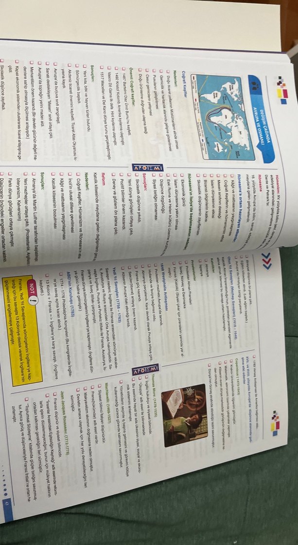 TYT Sosyal Bilimler Konu Özeti Kitabı apotemi - Görsel 2