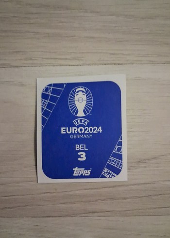 Euro 2024 Topps Orijinal Amadou Onana Sticker Kartı - Görsel 2