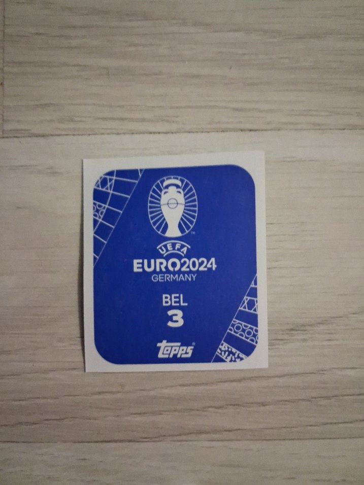 Euro 2024 Topps Orijinal Amadou Onana Sticker Kartı - Görsel 2