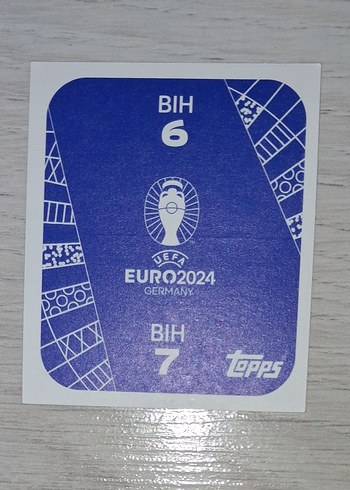 Euro 2024 Topps Orijinal İkili Sticker Kart - Görsel 2