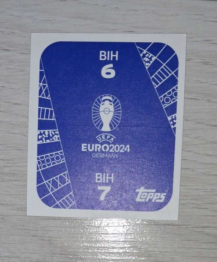 Euro 2024 Topps Orijinal İkili Sticker Kart - Görsel 2