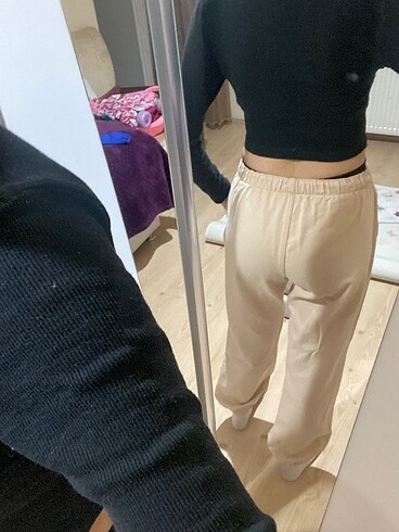 40 Beden Lastikli Oversize Pantolon