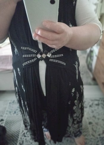 Abiye yelek bir kere giyilmiştir - Görsel 11