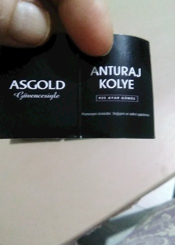 Asgold gümüş kolye sertifikasıyla verilecektir - Görsel 5