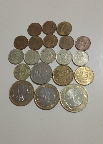 Çeşitli Türk Paraları Koleksiyonu - Görsel 3