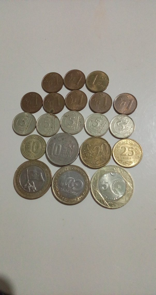 Çeşitli Türk Paraları Koleksiyonu - Görsel 3