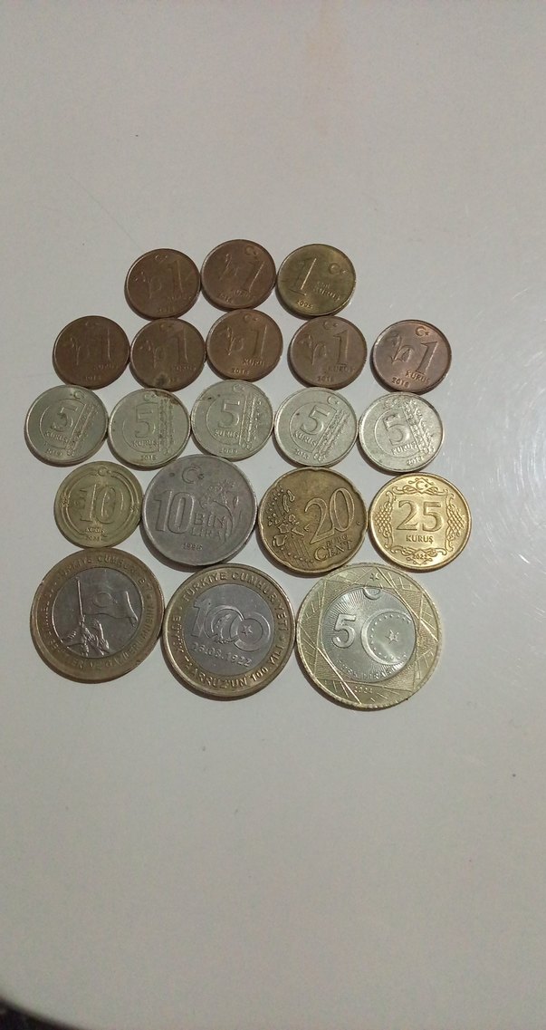 Çeşitli Türk Paraları Koleksiyonu - Görsel 2