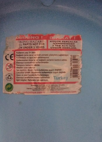 Hediye geldi var olunca kullanamadik
Çok Renkli Çocuk Salıncağı - Görsel 5