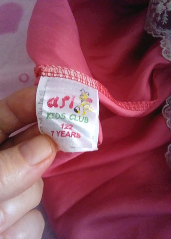 Pembe Kız Çocuk Fiyonklu Etek - Görsel 7