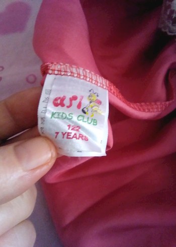 Pembe Kız Çocuk Fiyonklu Etek - Görsel 8