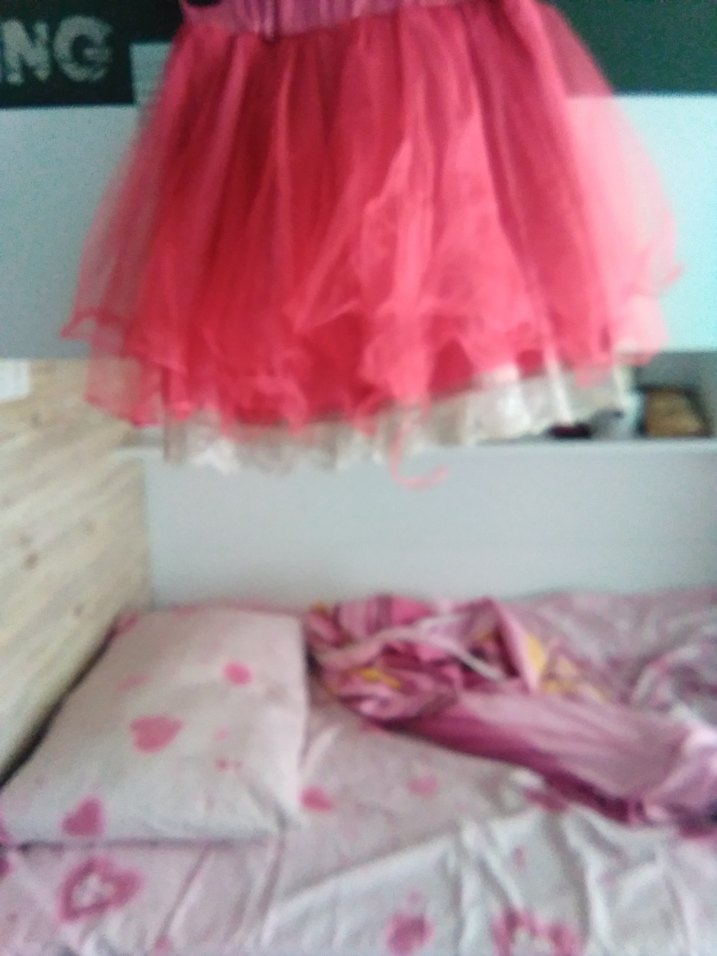 Pembe Kız Çocuk Fiyonklu Etek - Görsel 5