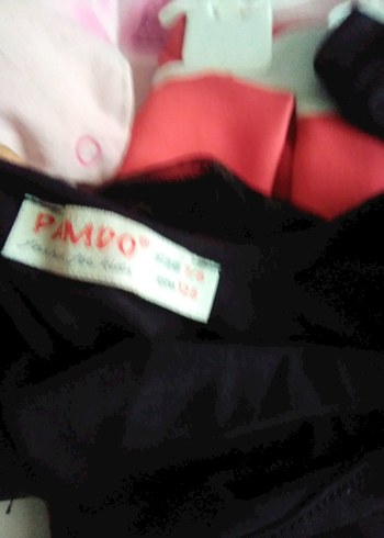 Kız Çocuk Pembe Straplez Draplez takım - Görsel 6