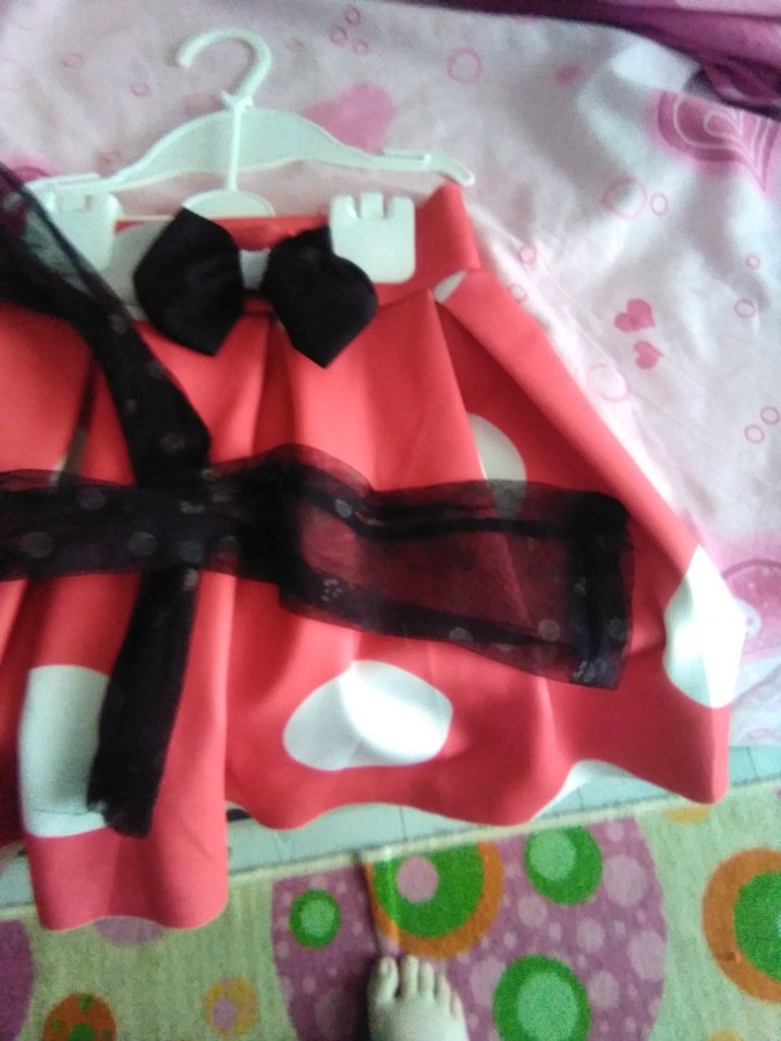 Kız Çocuk Pembe Straplez Draplez takım - Görsel 4