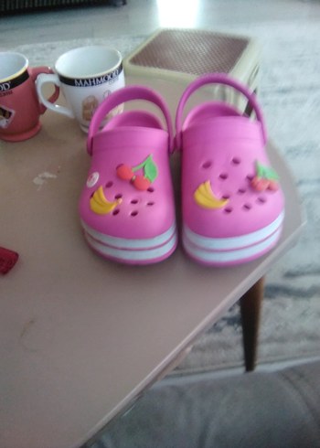 Pembe Kız Çocuk Pop Kültür Terlik - Görsel 8