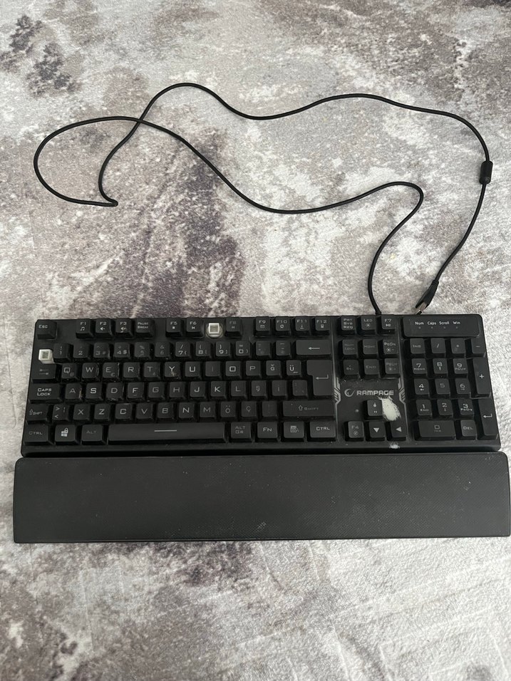 Rampage KB-RX77 Runner Siyah Gaming Klavye - Görsel 2