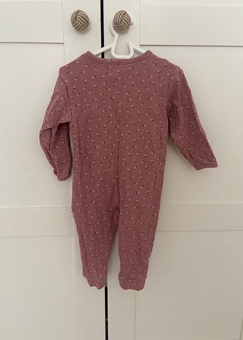 Diğer Bordo Fermuarlı Bebek Kız Tulum