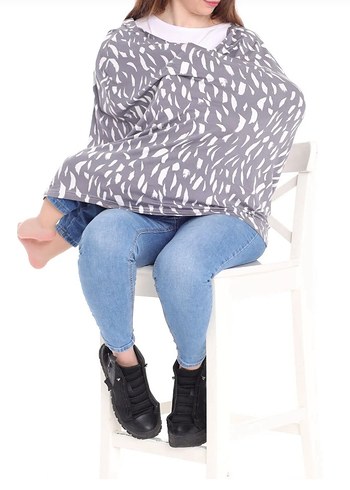 Bebek fonksiyonel emzirme örtüsü - Görsel 2