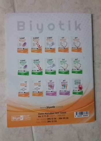 Beden TYT Biyoloji Denemeleri 60x6 60 tyt biyoliji denemesi