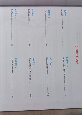 Acil Matematik Problemler Soru Bankası