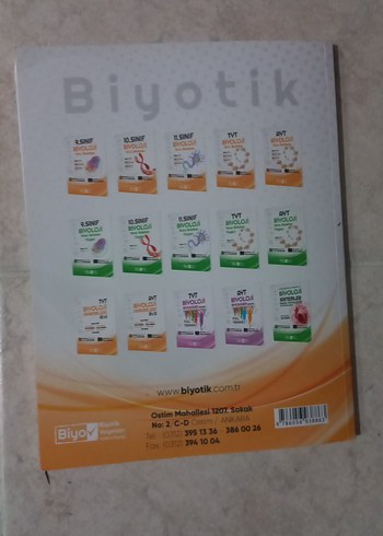 Beden Biyotik AYT Biyoloji Denemeleri 30x13