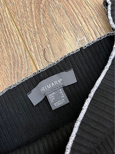 Primark siyah crop