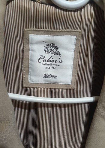 Bej Kadın Keten Blazer Ceket - Görsel 3