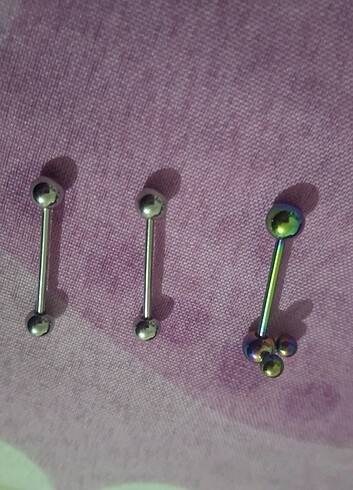 Çelik piercing - Görsel 2