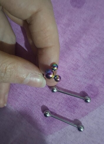 Çelik piercing - Görsel 3