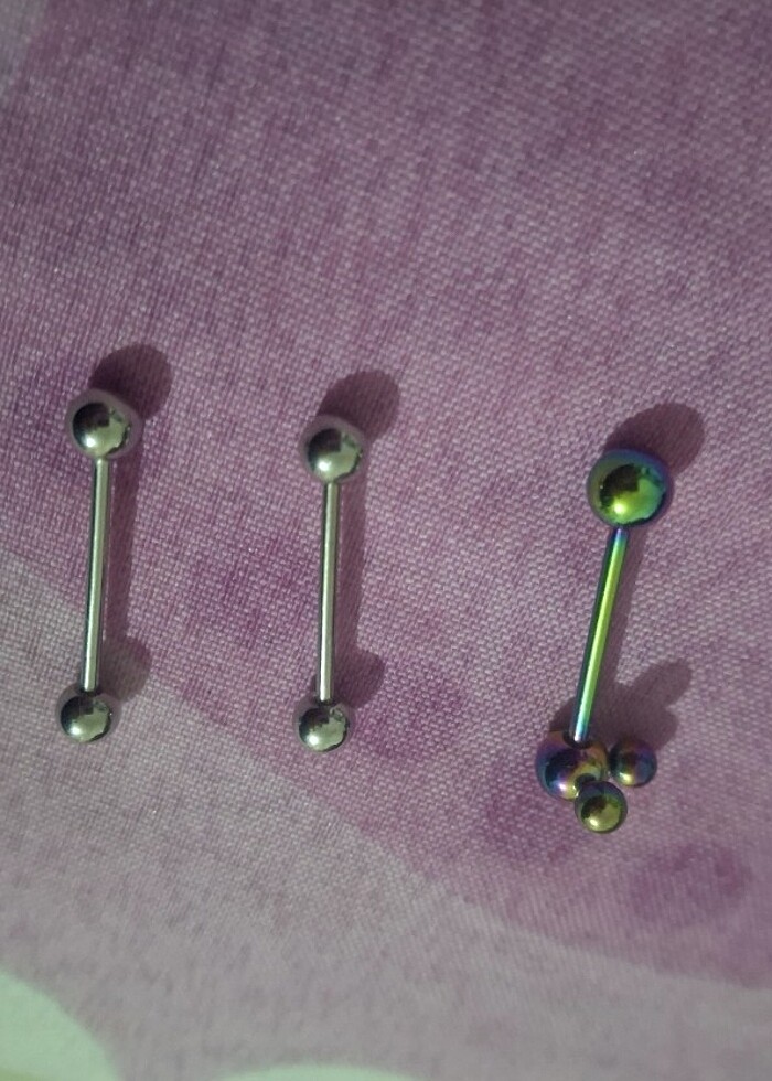 Çelik piercing - Görsel 2