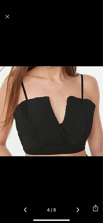 Zara Zara Crop Büstiyer