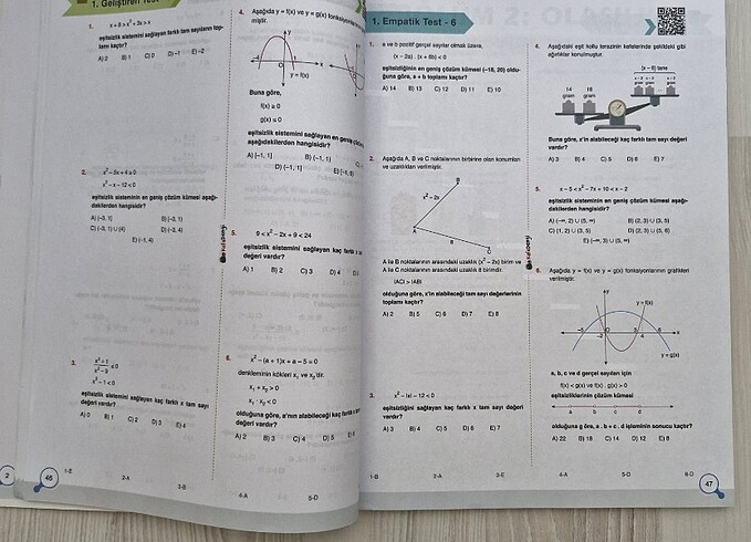Beden Renk Kafa Dengi AYT Matematik Soru Bankası