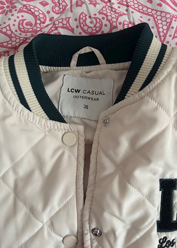 Krem Düğmeli Street Wear Kadın Ceket - Görsel 3