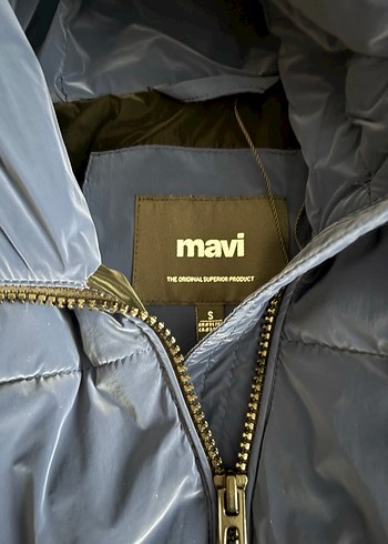 Kapüşonlu Fermuarlı Kadın Kış montu - Görsel 2