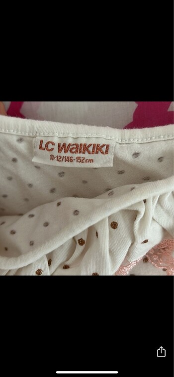 LC Waikiki TOZ PEMBE SEVİMLİ BİR ÜST