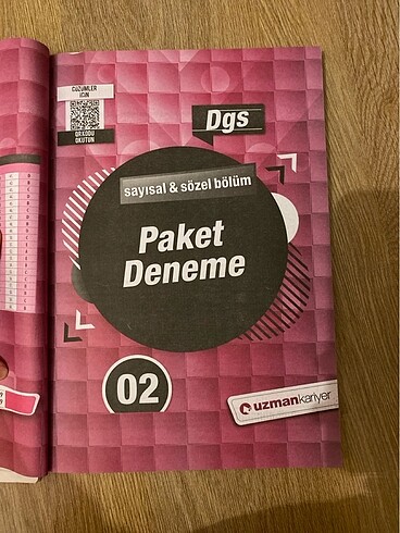  DGS deneme