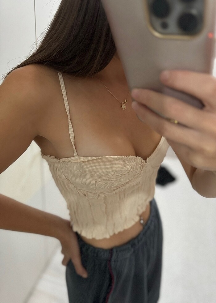 Zara gipeli crop - Görsel 3