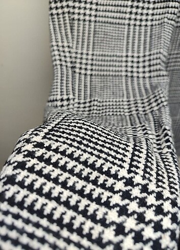 Ekoseli kışlık pantolon  - Görsel 3