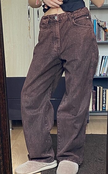 H&M h&m bol kahverengi pantolon