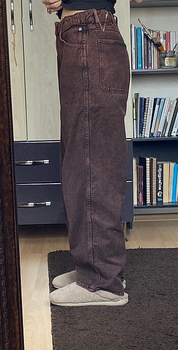 m Beden h&m bol kahverengi pantolon