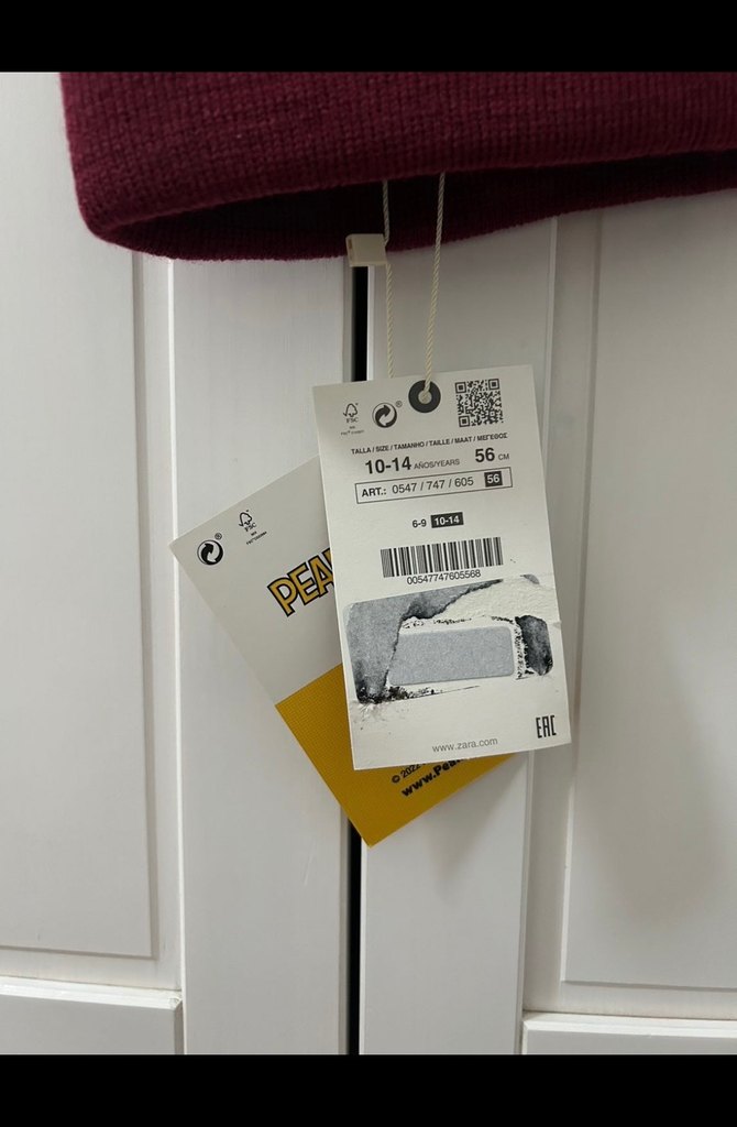 Zara unisex bere - Görsel 2