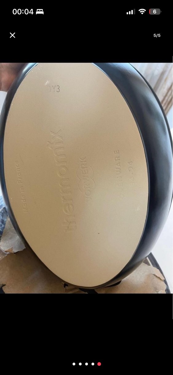 Thermomix Varoma Siyah Kapaklı Güveç - Görsel 5