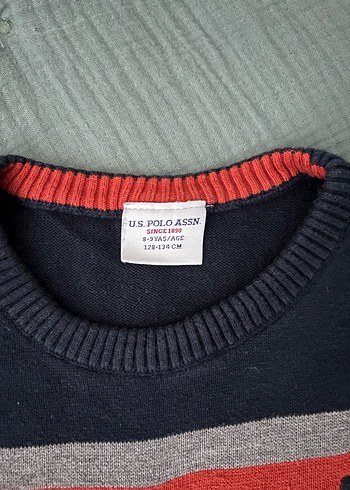 USPA Erkek Çocuk Çok Renkli Sweatshirt - Görsel 2
