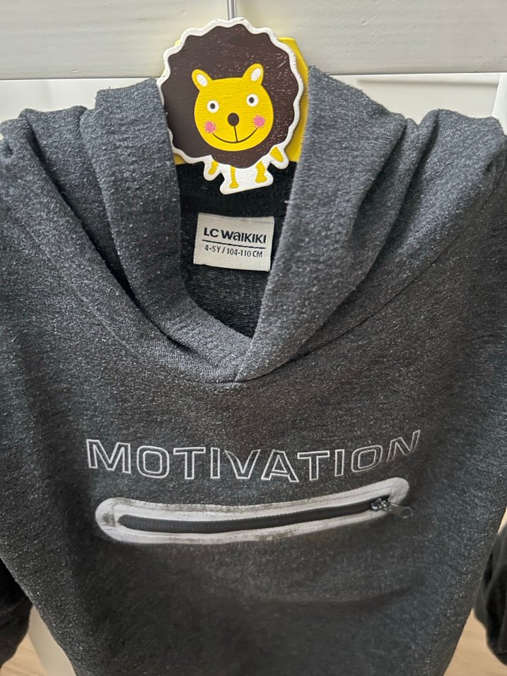 Gri Erkek Çocuk Sweatshirt Uzun Kollu - Görsel 2