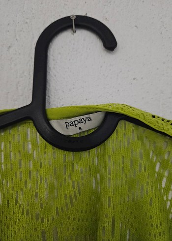 Dantel Detaylı Yeşil Pareo Plaj Elbisesi - Görsel 3