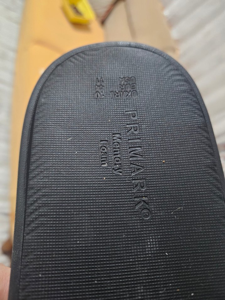 Erkek Siyah Ortopedik Spor Terlik - Görsel 3