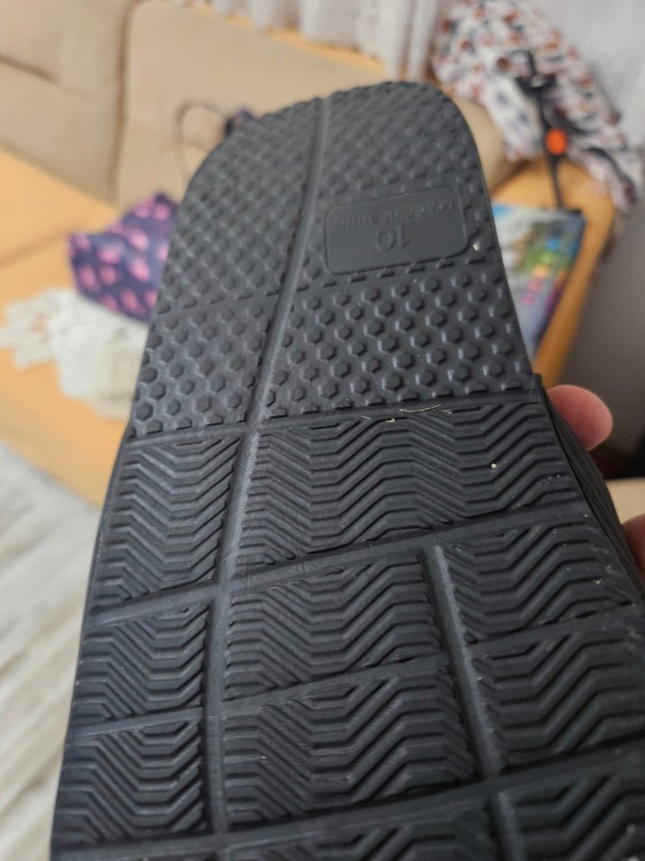 Erkek Siyah Ortopedik Spor Terlik - Görsel 4