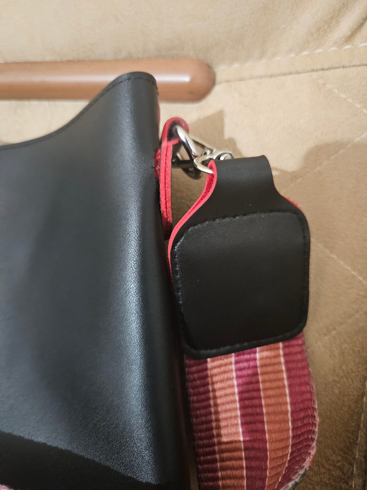 Desenli Deri Bohem Kadın Çanta - Görsel 4