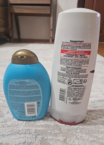 Loreal Paris Argan Yağı ve L'Oréal Elvive Saç Kremi