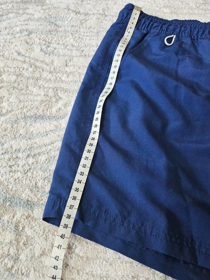 Mavi Erkek Şort Deniz Plaj - Görsel 5